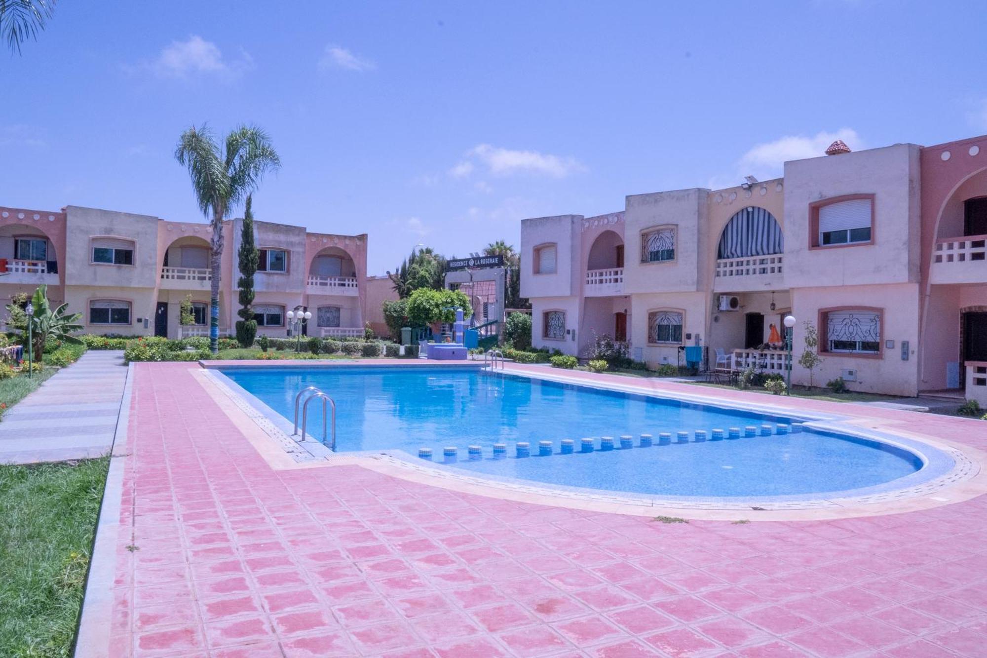 סידי בוזיד Duplex La Roseraie A 2Min De La Plage 2 Piscines מראה חיצוני תמונה